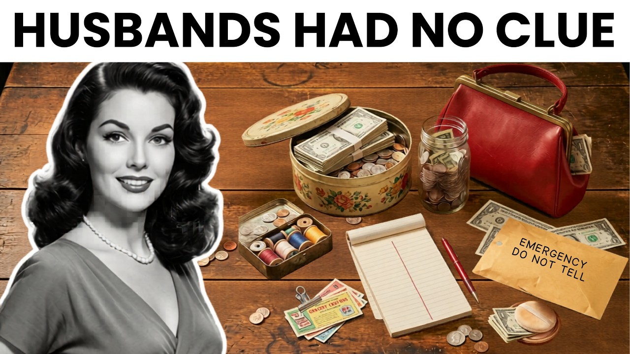 30 "SECRET" Money Tricks 1950s Housewives Hid From Their Husbands That Saved the Family
