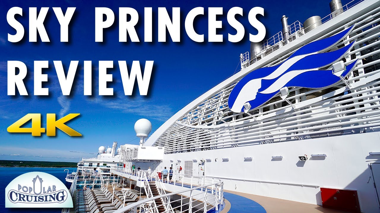 Sky Princess Tour & Sky Princess Review ~ Princess Cruises [4K Ultra HD]