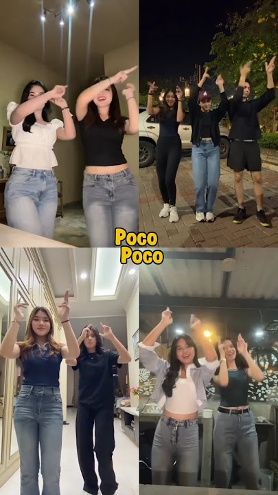 Goyang Poco Poco Dance Tiktok Terbaru 2025 #dancetiktok #dance #pocopoco #viraltiktok #viral #shorts