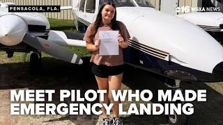 21-year-old pilot who landed plane on Florida highway credits training for safe landing