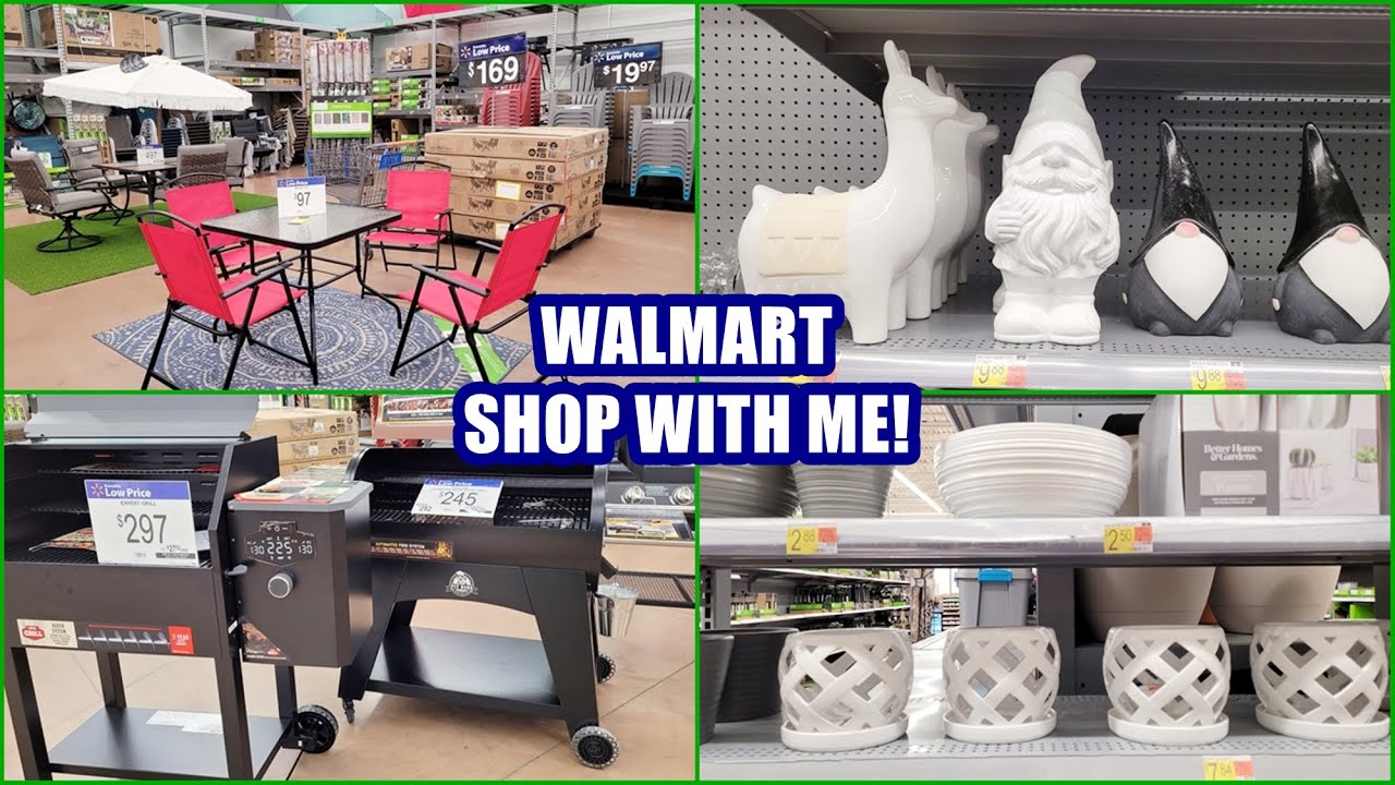 WALMART GARDEN CENTER PATIO FURNITURE SHOP WITH ME 2021 YouTube