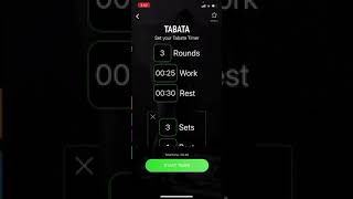 Smart WOD timer app tutorial screenshot 1