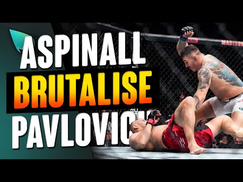 UFC 295 Tom Aspinall PLIE Pavlovich en 1 minute, devient Champion UFC intérimaire !