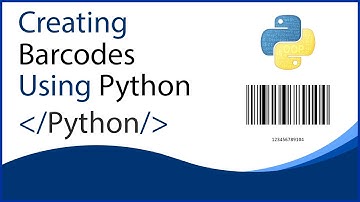 Creating Barcodes Using Python(