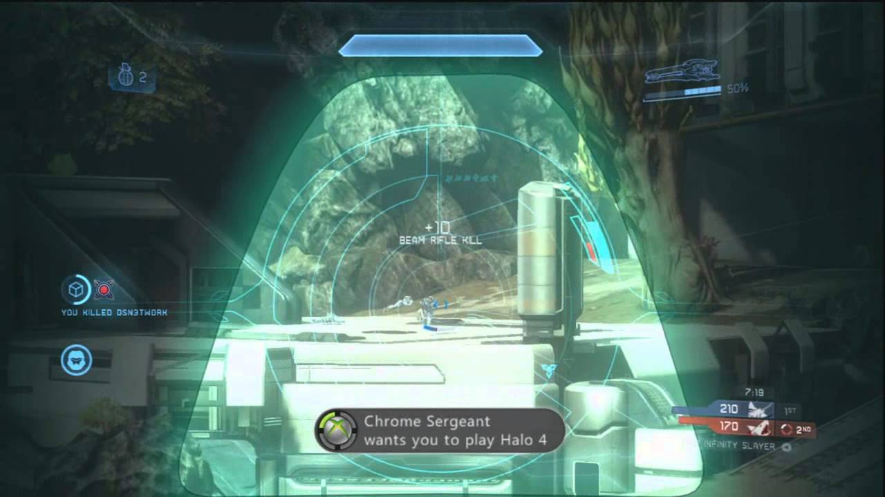 HALO 4 BEAM RIFLE STREAK