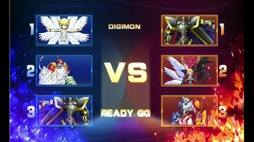 DWD - Lucemon VS Alphamon