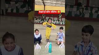 Glass🍷🥂 Tower🗼Activity😀✌🏻 who🤔will win🏆😀🤣 #shortsviral #viralreels #youtubeshorts #tower #glasstower