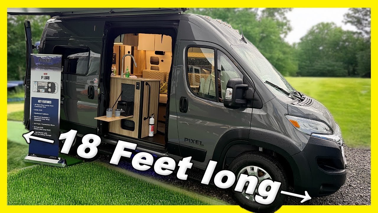 Первый мини-класс B с полноценной ванной и кухней - Coachmen Pixel 1.8 RB!