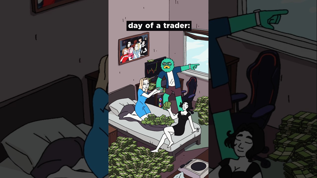 Day of a Trader 🥲 