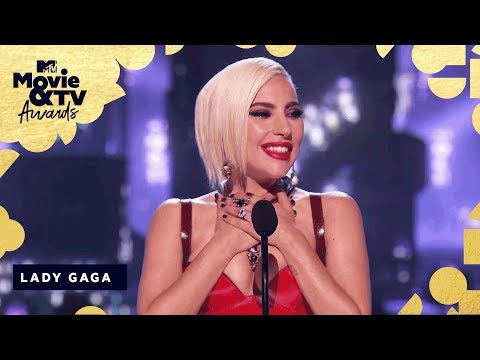 lady-gaga-accepts-the-award-for-best-music-documentary-|-2018-mtv-movie-&-tv-awards