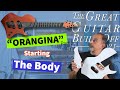 Great Guitar Build Off - Orangina - The body - Part 2