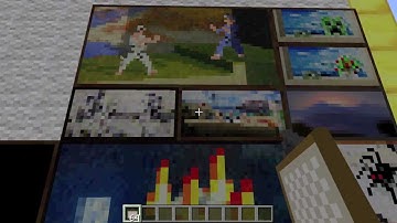 Minecraft 1.2.5 - Painting Pick Mod Review - Choose your paintings! | Episode 41