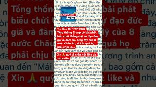 Tin Hoa Kỳ 1/17/2026 #viral #tintuc #news #tinhoaky #fyp