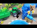 Mini Water Pump + Tractor Farming Setup 🚜💧 | DIY Mini Farm Working Model