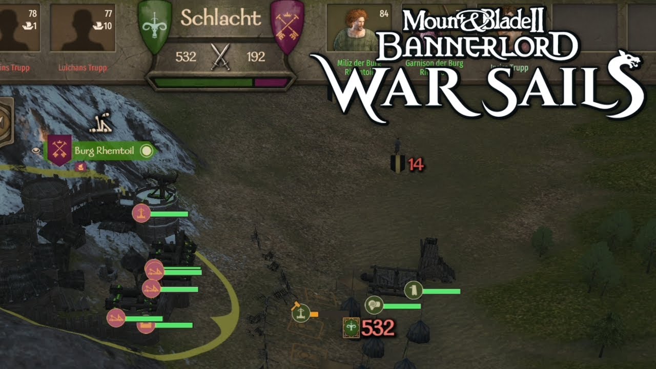 Verteidigung von Burgen und Städten - Anfänger Guide - Mount and Blade 2 Bannerlord War Sails