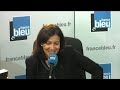 Anne hidalgo sur france bleu paris