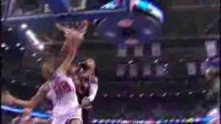 Tayshaun Prince Dunks on Drew Gooden