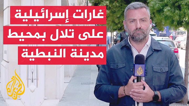 مراسل الجزيرة: الجيش الإسرائيلي شن غارة على مدينة النبطية جنوب لبنان