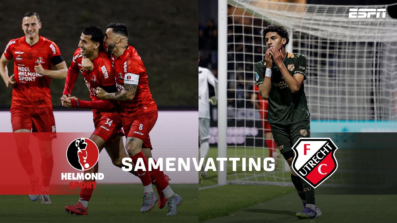 💥 HEERLIJKE PEGEL VAN Tarik Essakkati! 💫 | Samenvatting Helmond Sport - Jong FC Utrecht