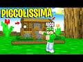HO COSTRUITO LA CASA PIÃ™ PICCOLA IN UN SOLO BLOCCO! - Minecraft ITA