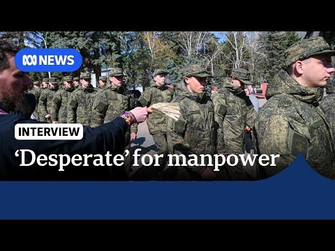 Russia 'desperate' for troops amid recruitment ads on Chinese social media | The World | ABC NEWS Episode cover
