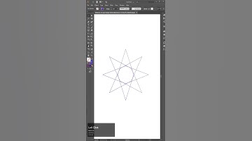 Hexagonal Overlap Lines Adobe Illustrator #shorts #ytshorts #shortsfeed