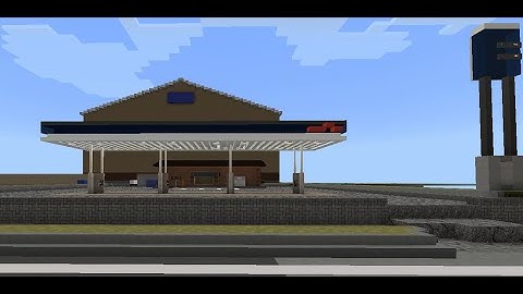 Building a realistic Gas Station in Minecraft (part 1: fuel pumps)
