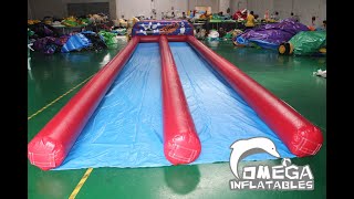 Inflatable Bowling Alley Game