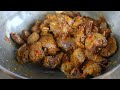 CHICKEN LIVER CURRY | simple way chicken liver cleaning & eating by our grandfather & grandmother