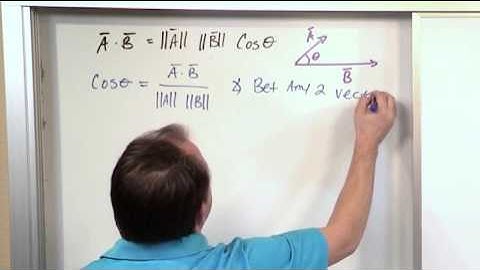 Lesson 10 - Orthogonal And Orthonormal Vectors (Linear Algebra)