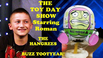 THE TOY DAY SHOW ~ The Hangrees BUZZ TOOTYEAR Pooping Parody