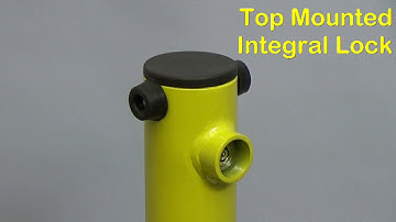 610Y Fold Down Parking Post