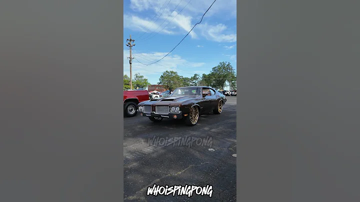 Cutlass 442 on gold Amani forged #cutlass supreme #amaniforged