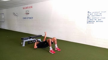 Glute Bridge Single Arm Chest Press