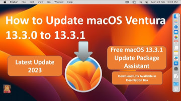 How to Update macOS Ventura 13.3.0 to 13.3.1 !! Emergency security Updates !! Must install it !!