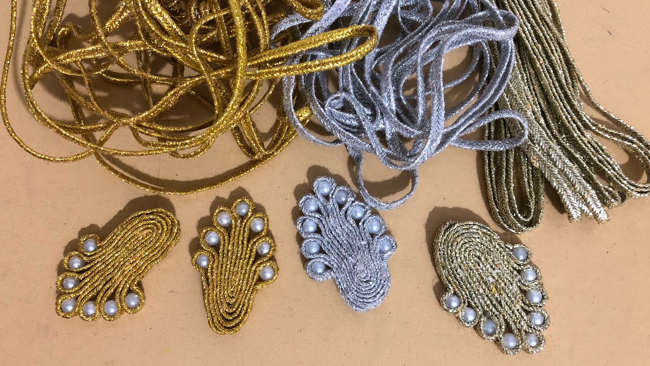 Dori Button | How To Make Fancy Button At Home | New Fancy Button Design | Handmade Fancy Button