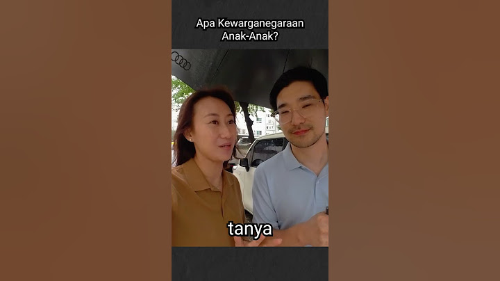 MENIKAH DENGAN ORANG KOREA, KEWARGANEGARAAN ANAKNYA APA??
