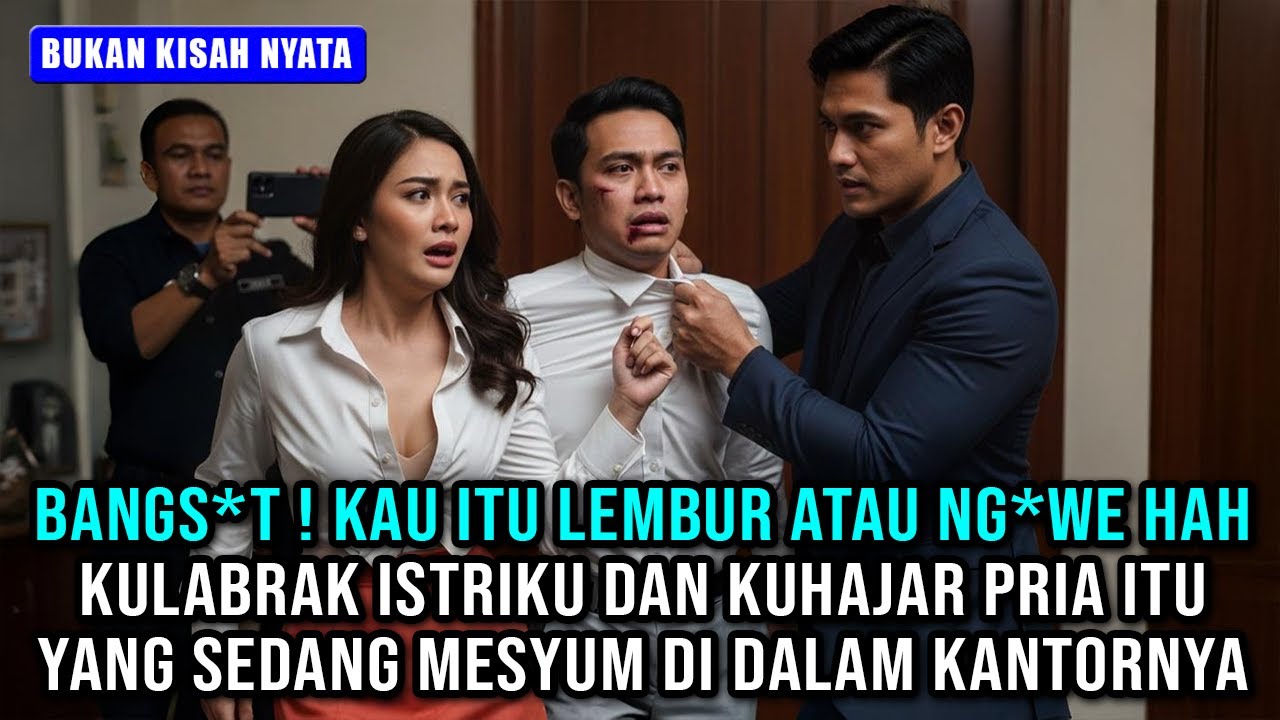 AUTO CERAI ! ISTRIKU SELINGKUH DENGAN MANAGER, DIA SYOK SAAT KULABRAK DENGAN SATPAM!