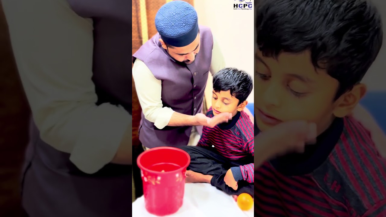 Strengthening Neck in CP Child – With OT & Physio – Dr Bilal – Mandi Bahauddin