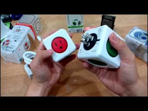 [開箱] 德國紅點獎, PowerCube 電源延長線, USB充電座, 3孔擴充插座 20161120 [1080P] [宅爸詹姆士]