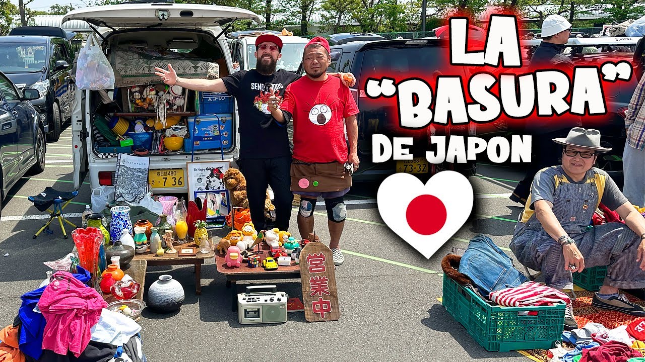 EL MERCADO DE PULGAS MÁS DURO DE JAPÓN RACECOURSE FLEA MARKET RACE TRACK OI