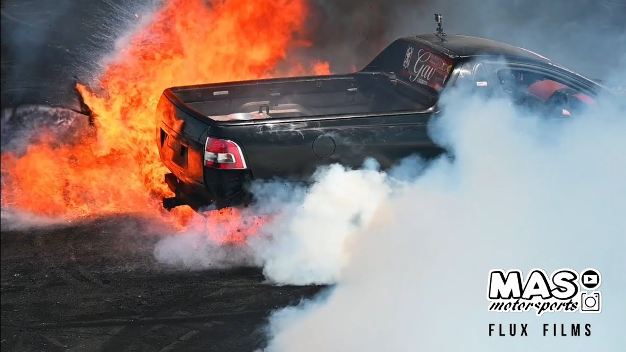 Cinematic SINNRR Burnouts Sugar City Powerfest