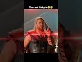 God of thunder conversation with Valkyrie after knowing she's from Asgard😂🤣#shorts #ytshorts #marv
