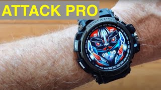 Lokmat Attack Pro Bluetooth Calling Ble51 5Atm Waterproof Rugged Sports Smartwatch Unbox 1St Look