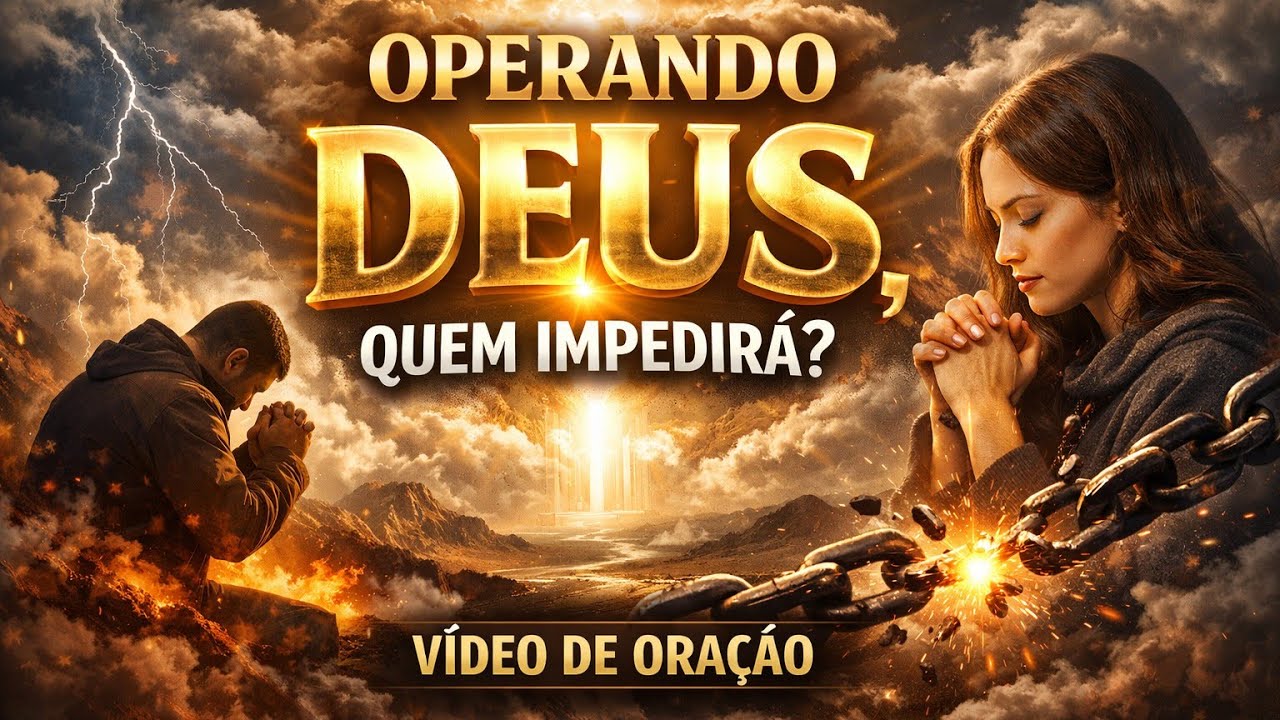 Oração operando Deus,quem impedirá 