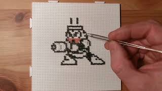 Mega man 4: Bright man timelapse build (NES)