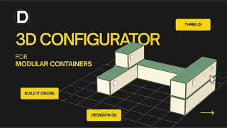 Creating 3D Configurator for Modular Containers