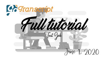 GoTranscript MCQ Test Answer  June 1, 2020 (1000% Correct Solution)