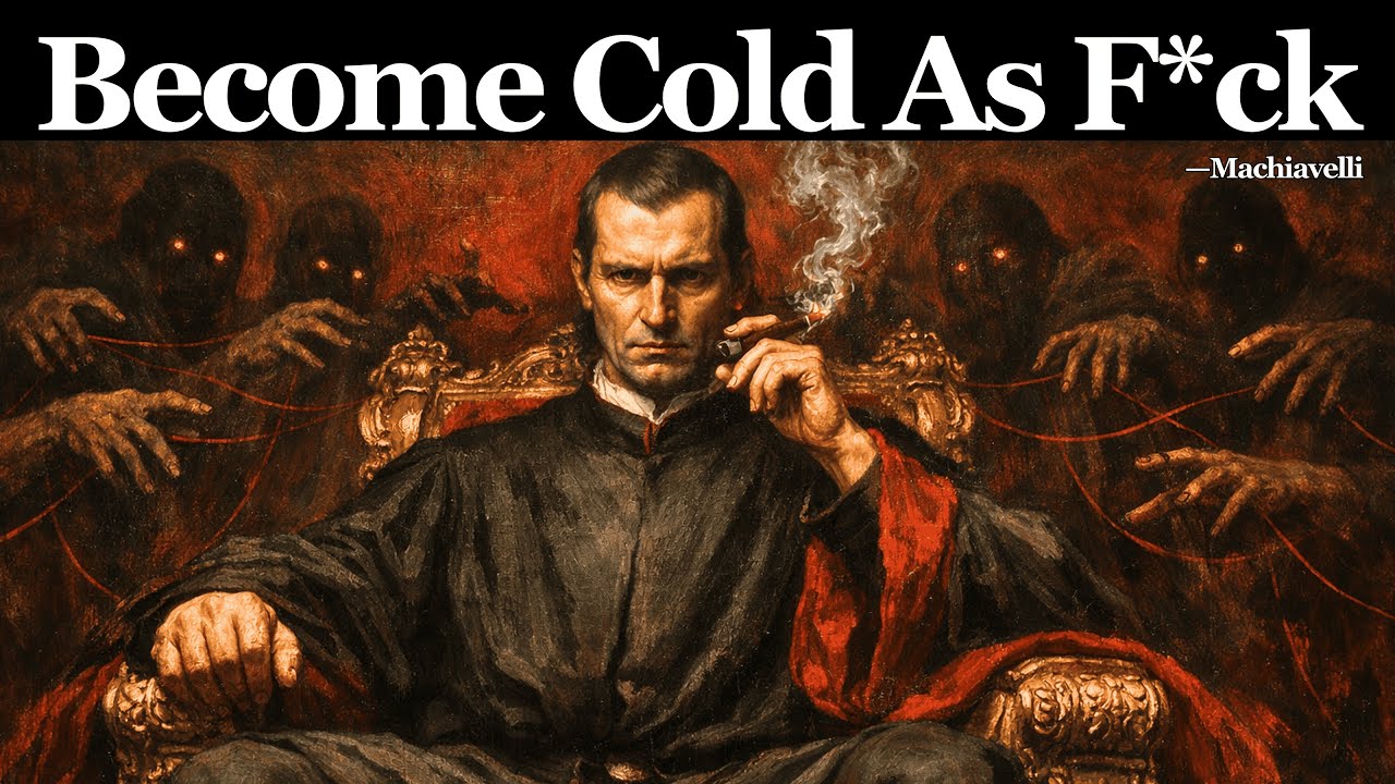 How a Man Becomes Cold Hearted and Strong – Machiavelli's Dark Psychology!