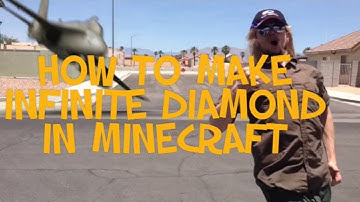 How to make infinite diamond in minecraft Xbox 360 edition